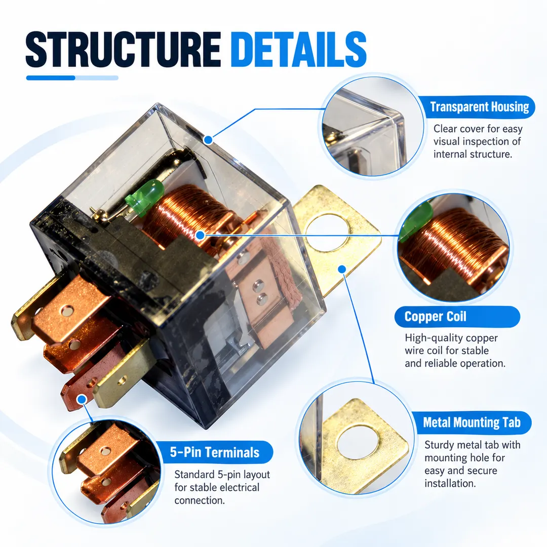 RELAY 12V 5PIN — 2