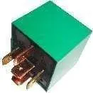 RELAY green cover 12V 40A 5PIN