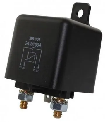 RELAY 24V4PIN 100A